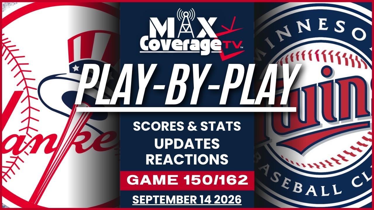🔴LIVE - New York Yankees vs Minnesota Twins - Play-By-Play & Reactions (9/14/26)