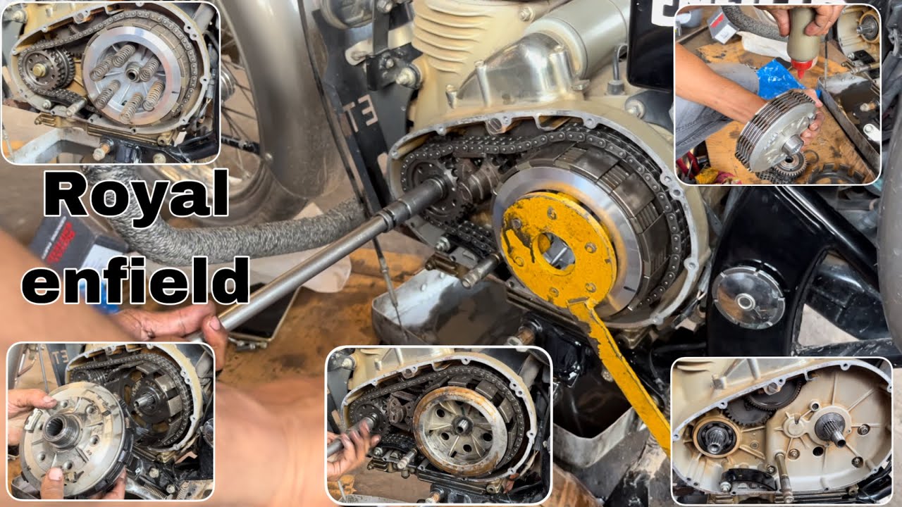 Royal enfield classic 350 bike ki clutch plate change clutch plate ki price kay he