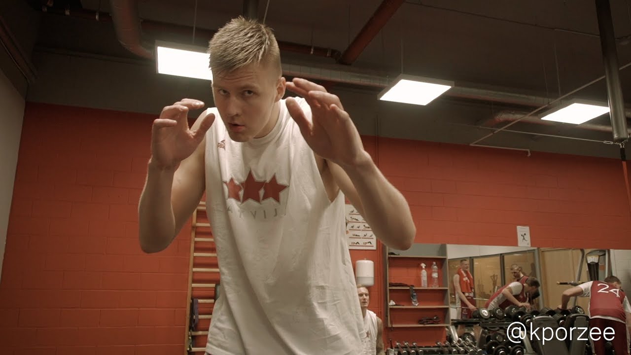 Off-season work / Kristaps Porzingis / #009 - Latvia national basketball team
