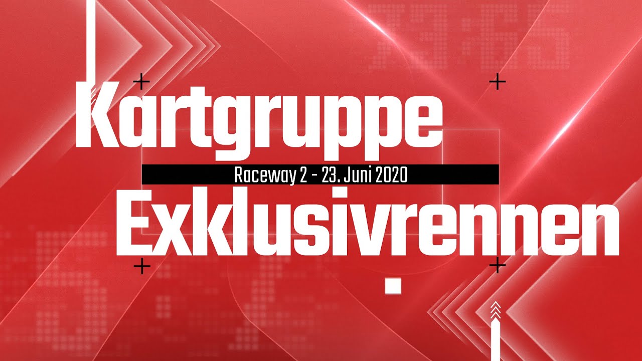 Kartpalast Exklusivrennen Bahn 2 vom 23. Juni 2020