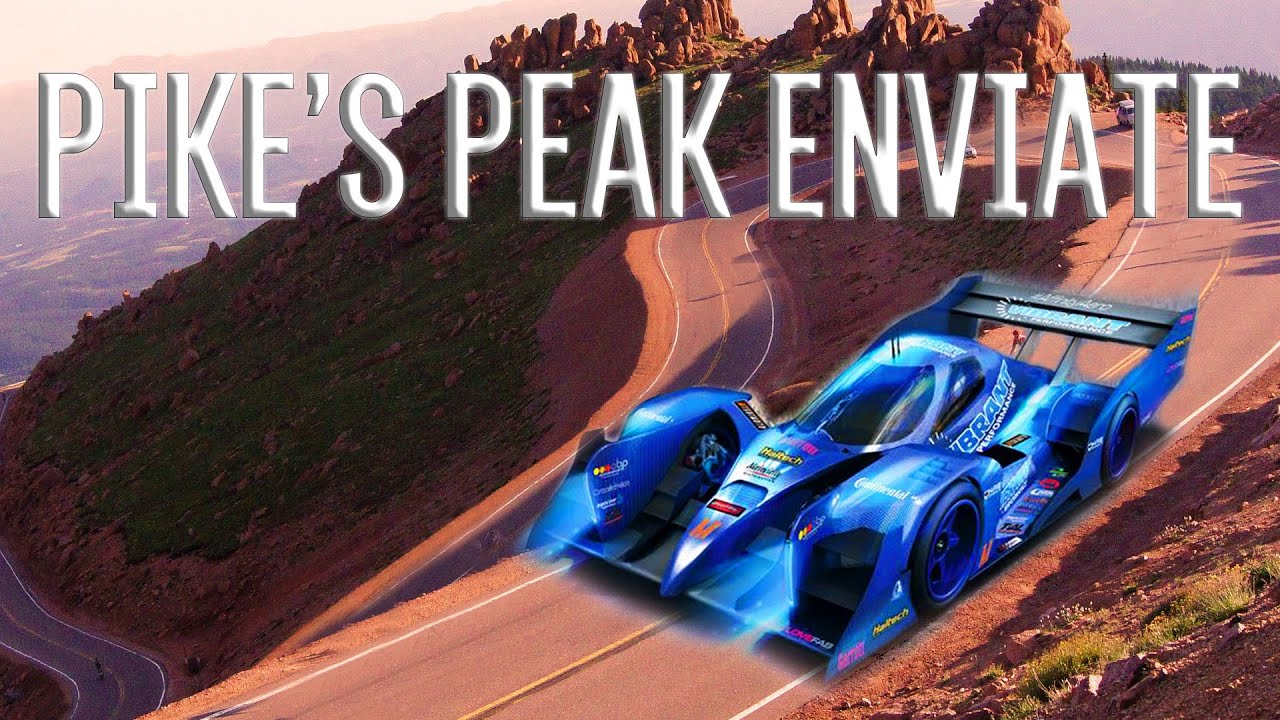 Pike's Peak Enviate International Hill Climb Race Car
