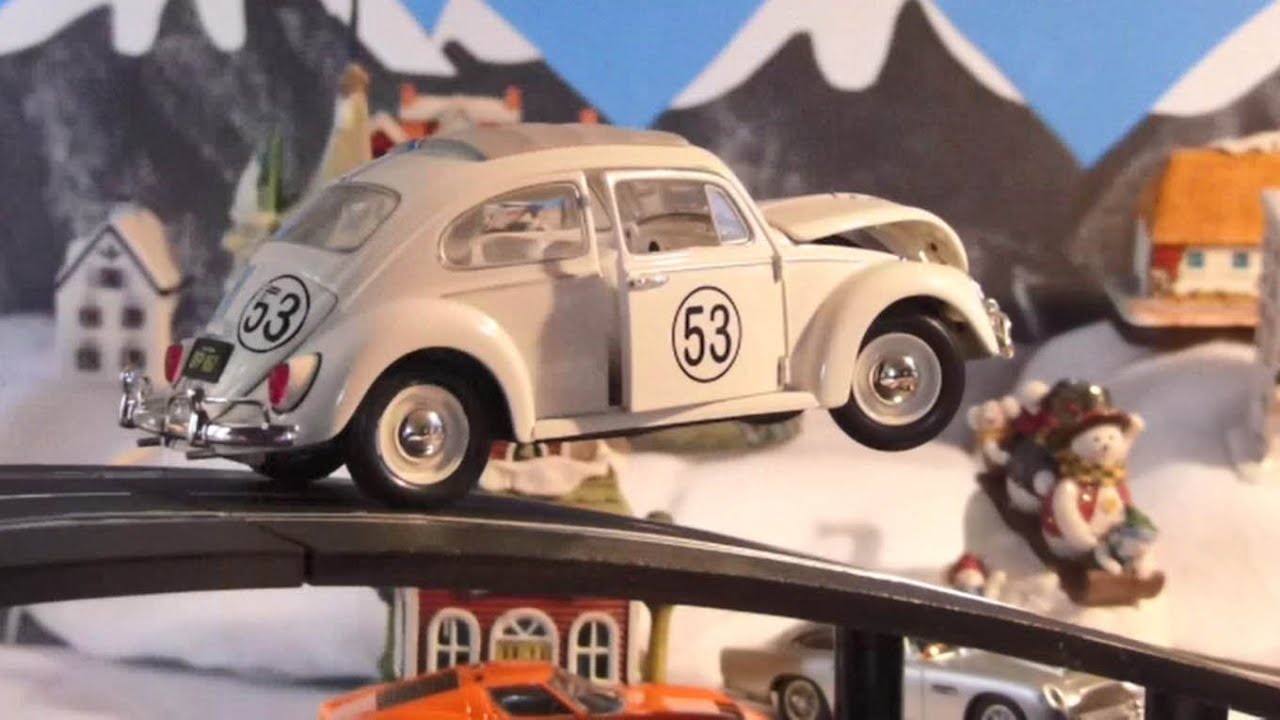 Herbie the Love Bug comes to my Christmas Village