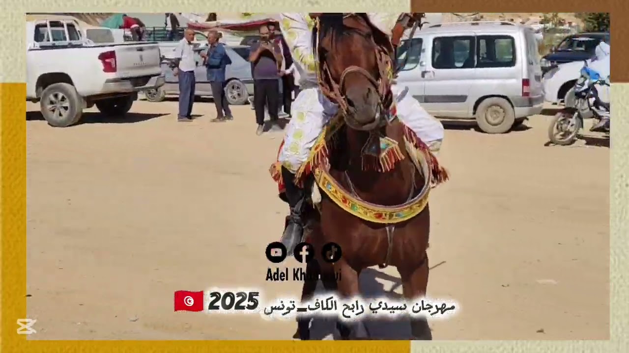 #مهرجان #الكاف #تراث #فروسية #الخيل #تونس #الجزائر 