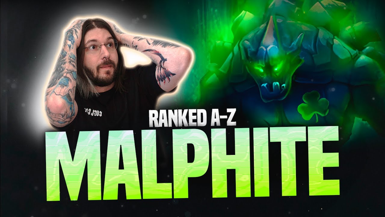 RANKED A-Z: MALPHITE! LEAGUE OF LEGENDS!