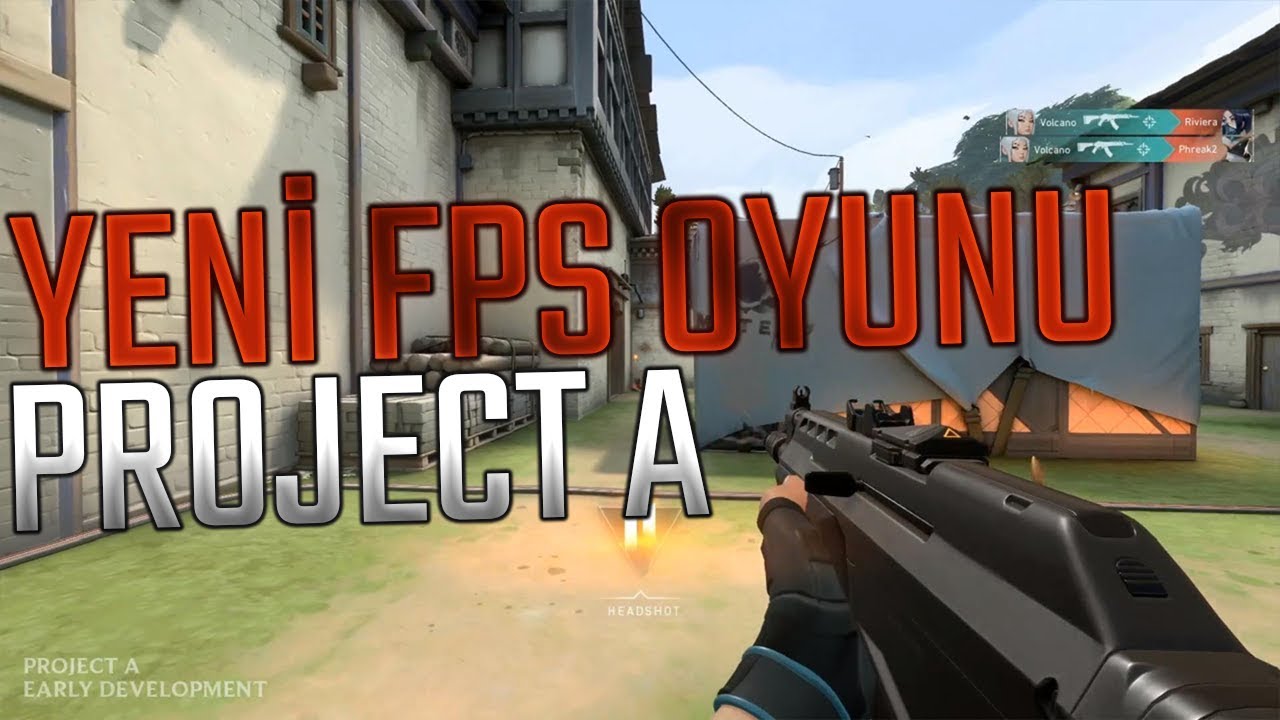 Riot Games'ten yeni FPS oyunu: Project A