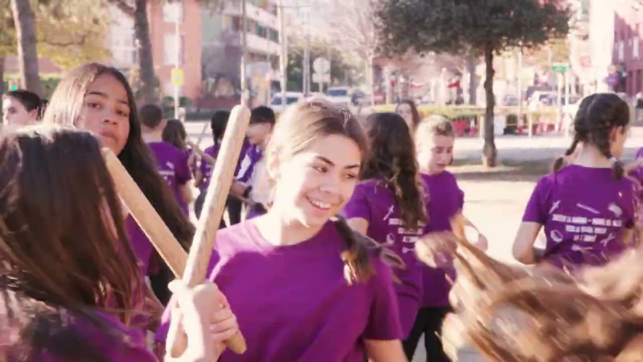 Institut La Romànica per La Marató de TV3 2024