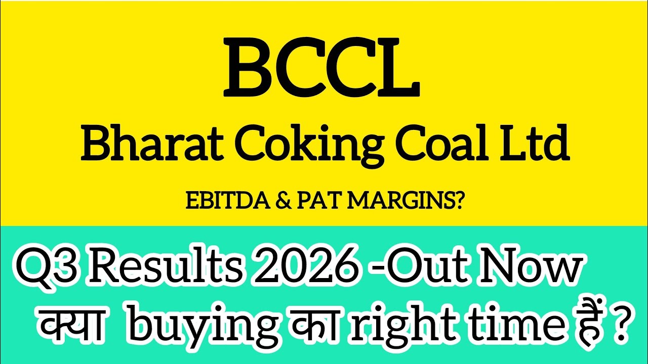 BCCL Q3 Results 2026 | BCCL Share News | Bharat Coking Coal Share Latest News Today | BCCL Ltd
