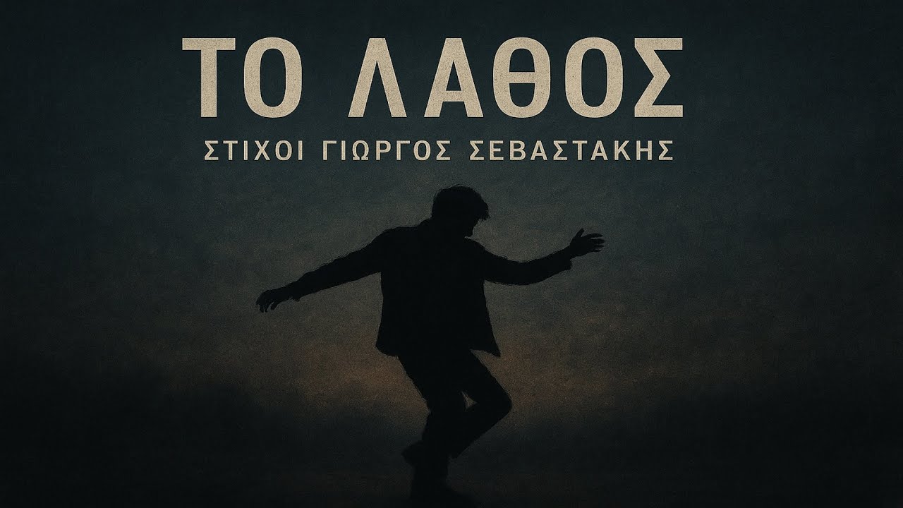 Τραγουδι - Το λάθος - Γιωργος Σεβαστακης #music #λαϊκά