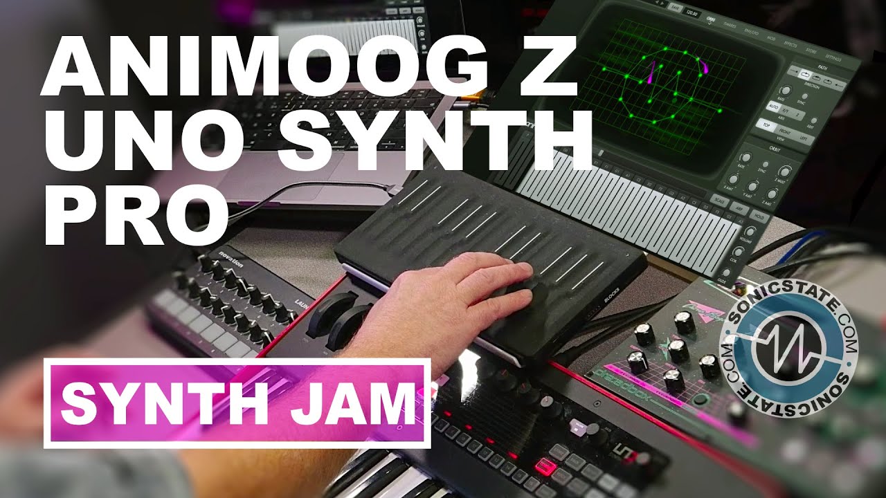 Moog Animoog Z, UNO Synth Pro - Friday Fun Synth Jam