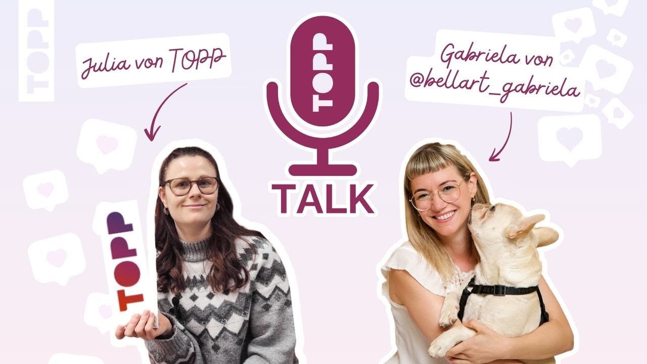 🔴 LIVE TOPP Talk mit Gabriela von @bellart_gabriela
