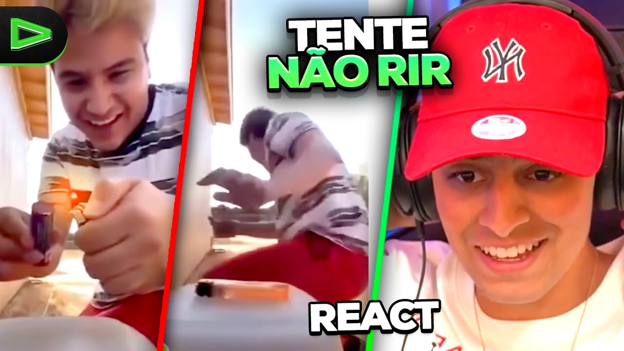 LOUD CORINGA REAGINDO AOS MELHORES TIKTOK DE COMÉDIA! TENTE NÃO RIR!