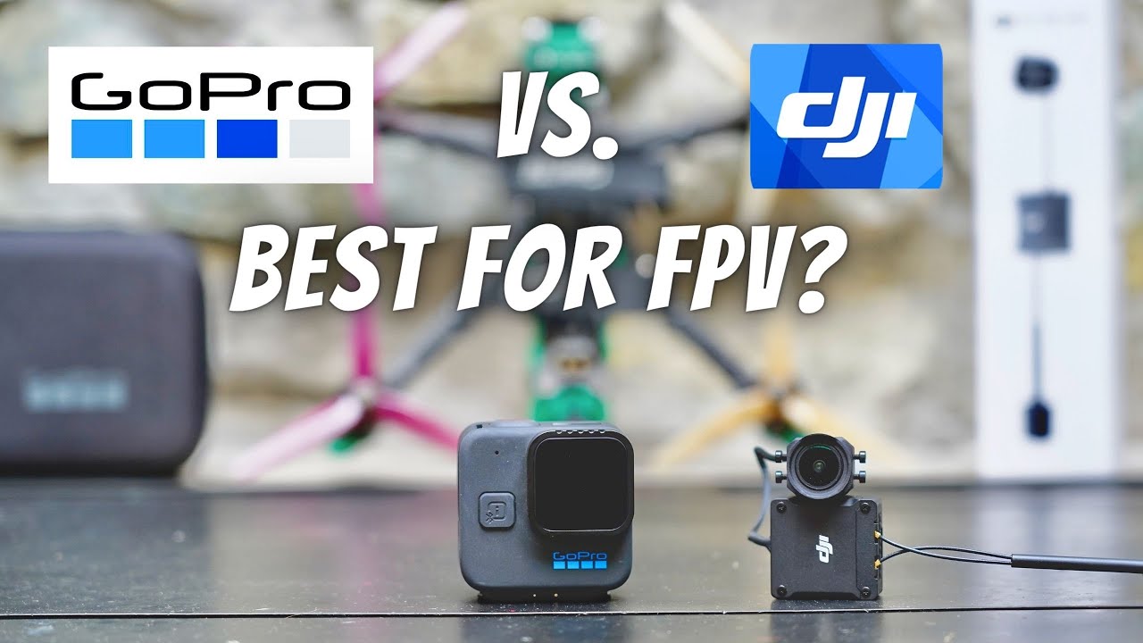 DJI O3 Air Unit vs GoPro comparison: dynamic range & usability