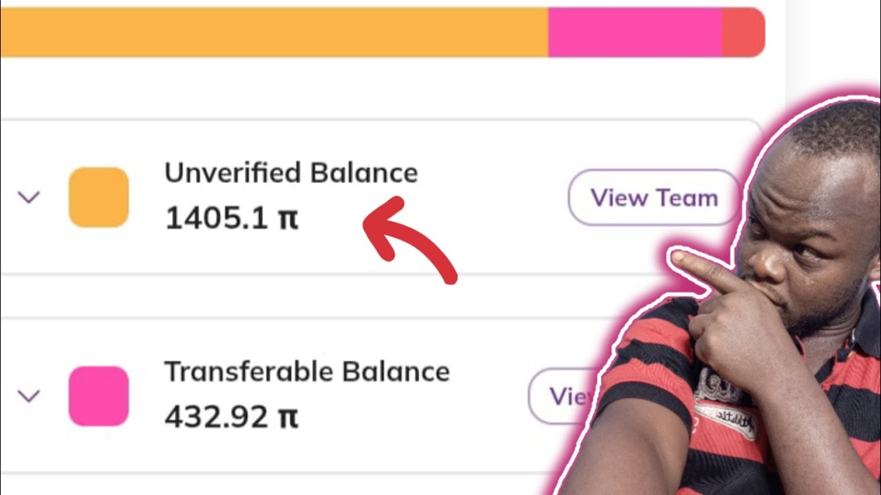 About unverified balance #pinetwork #unverified #cryptocurrency #balance 