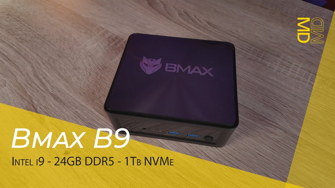 Recensione BMAX B9: Mini PC con Intel i9, 24GB RAM e Wi-Fi 6