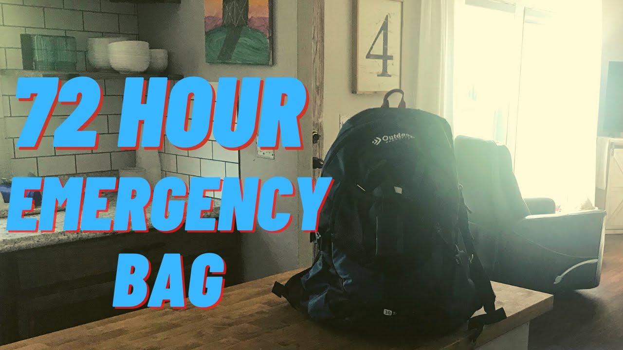 72 Hour Emergency Bag | Bug Out Bag For Family Of 4 | Prepping For Emergency Situations