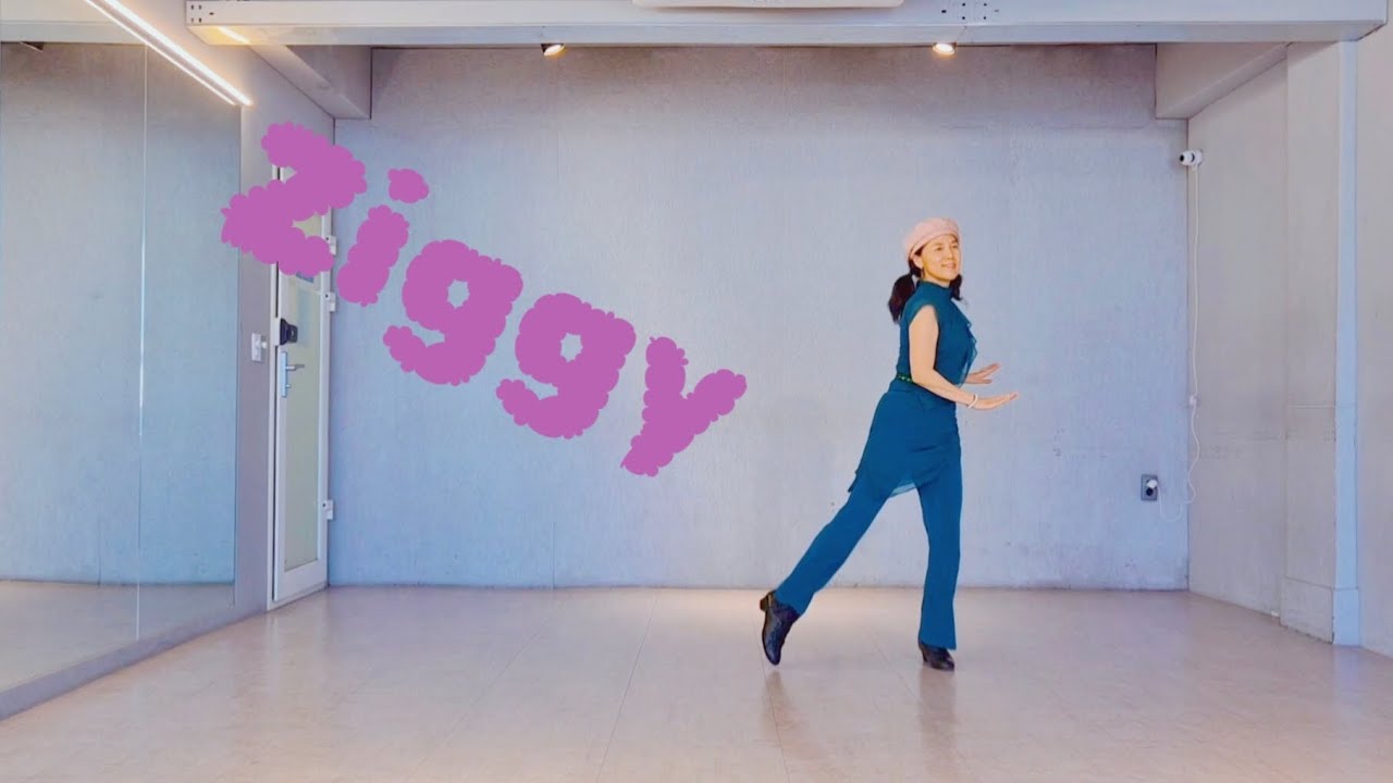 Ziggy Line Dance (Demo) Absolute Beginner  Gary Lafferty