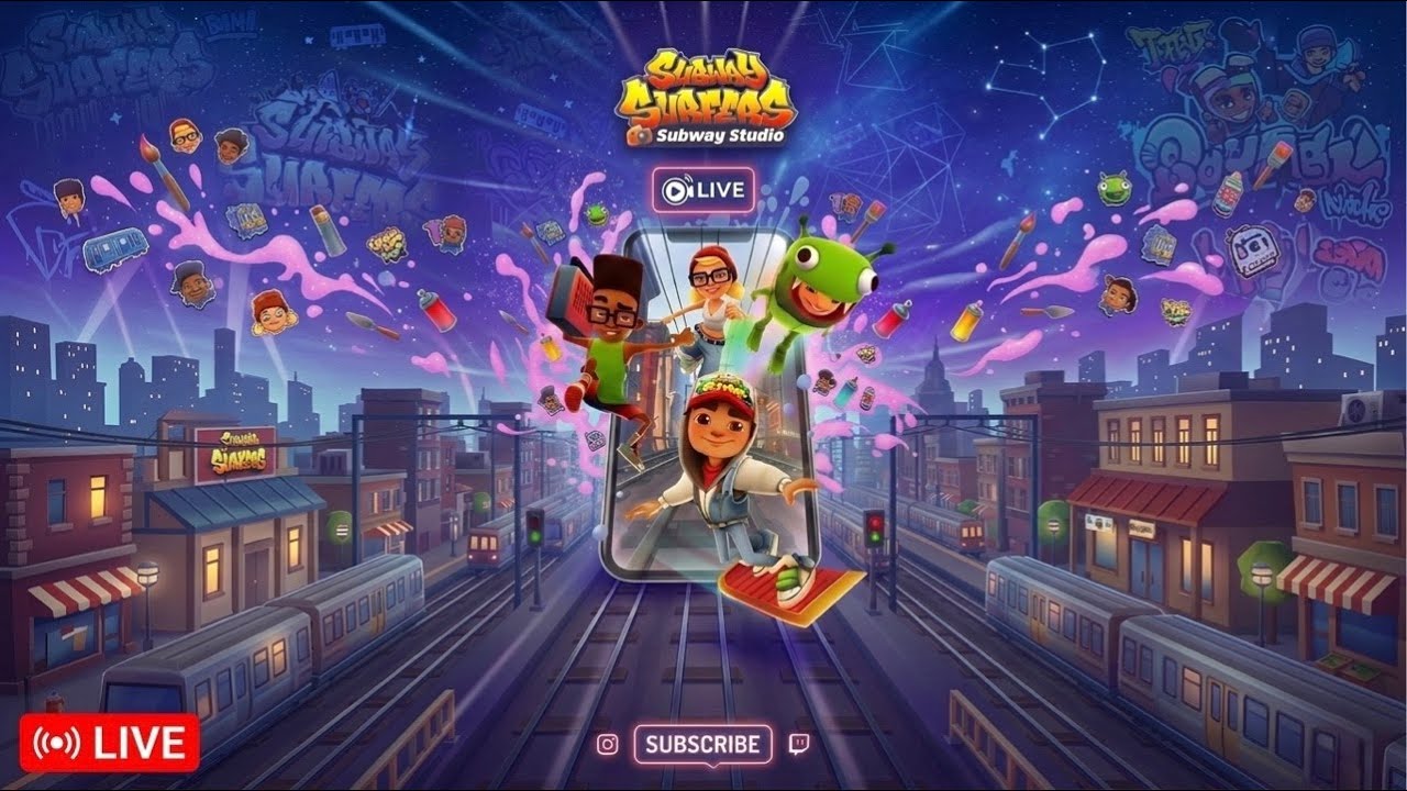 Live Subway Surfers Gameplay 🎮 | Endless Runner Challenge