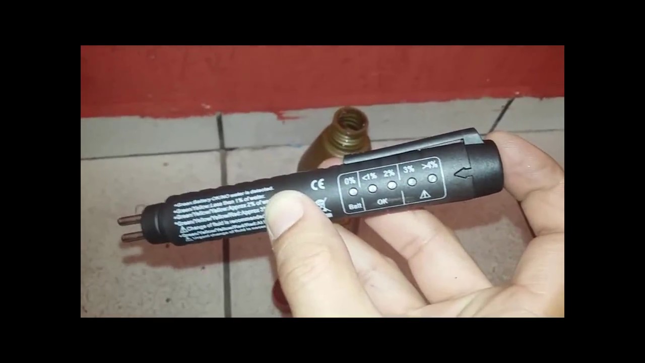 Caneta de Teste de Fluido de Freio - Como usar corretamente ?