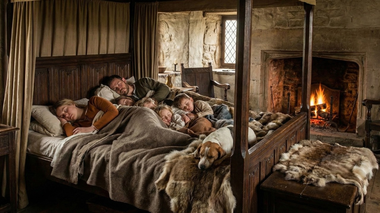 Schlafen im Mittelalter: Warum du nie alleine in deinem Bett warst