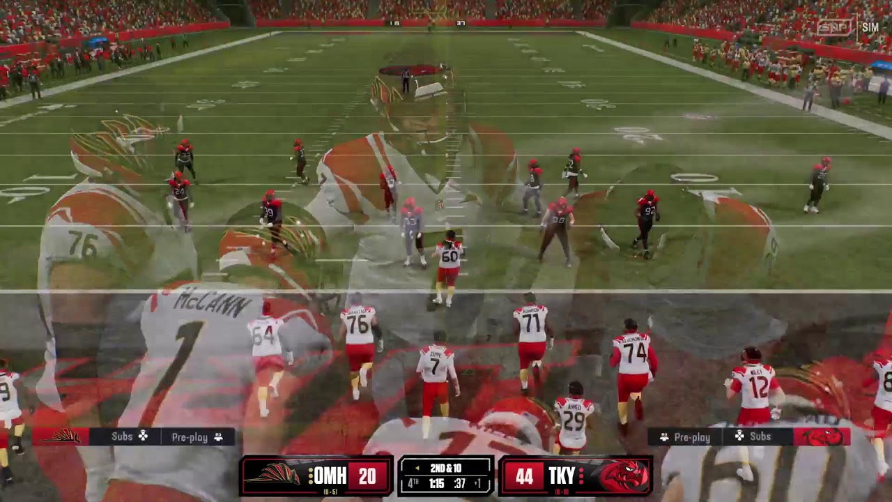 ReeceMustSee🏉  Wk13 Finale MNL🔥  (6-5) Omaha vs (6-6) Tokyo  7:30pm