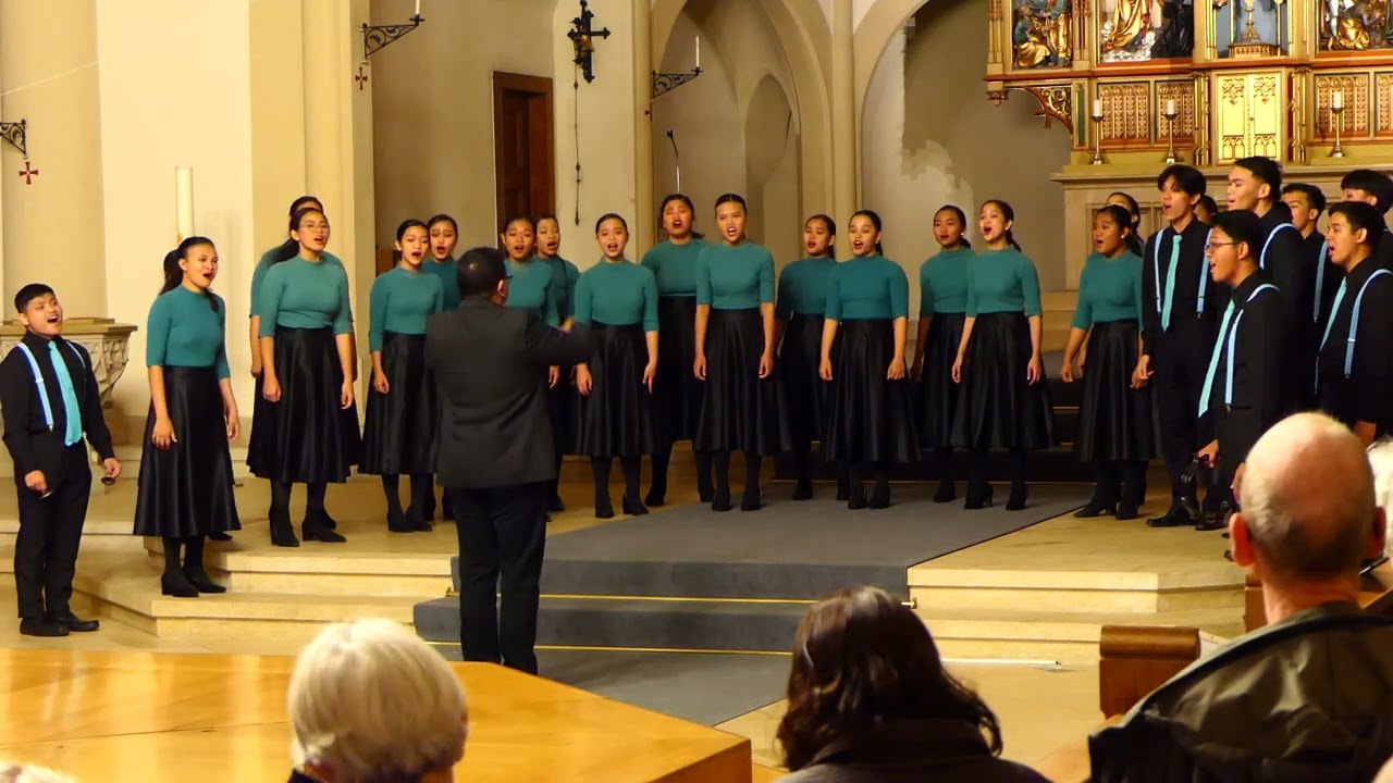 Kinder- und Jugendchor Baao / Philippines: Laudate dominum / EJCF Basel 2023