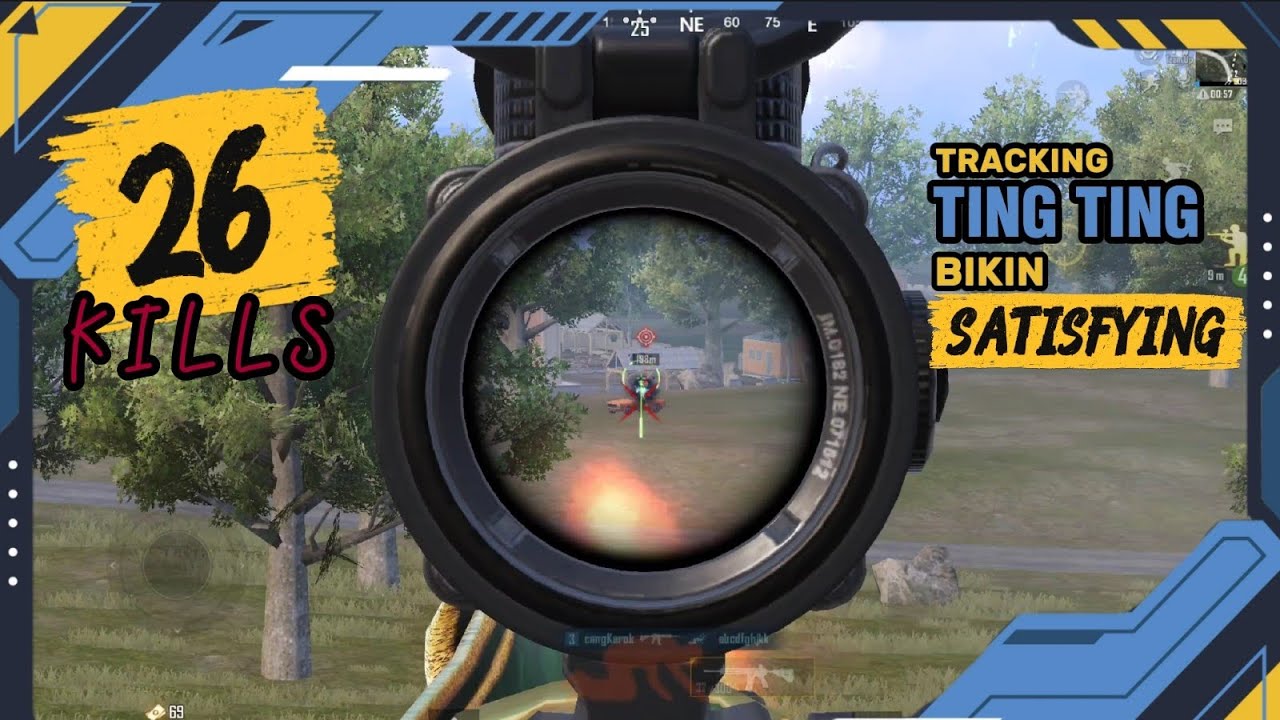 GAMEPLAY PUBG MOBILE | Tutorial aim tracking biar bisa ting ting...