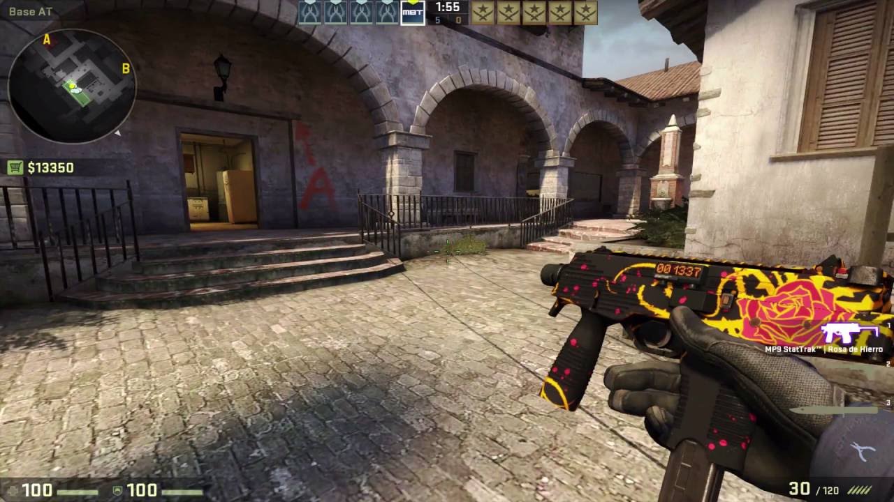 MP9 StatTrak™ | Rosa de Hierro Recién fabricado