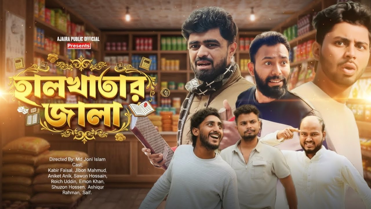 হালখাতার জালা | Halkhatar Jala | New Funny Natok | Family Entertainment | Ajaira Public Official
