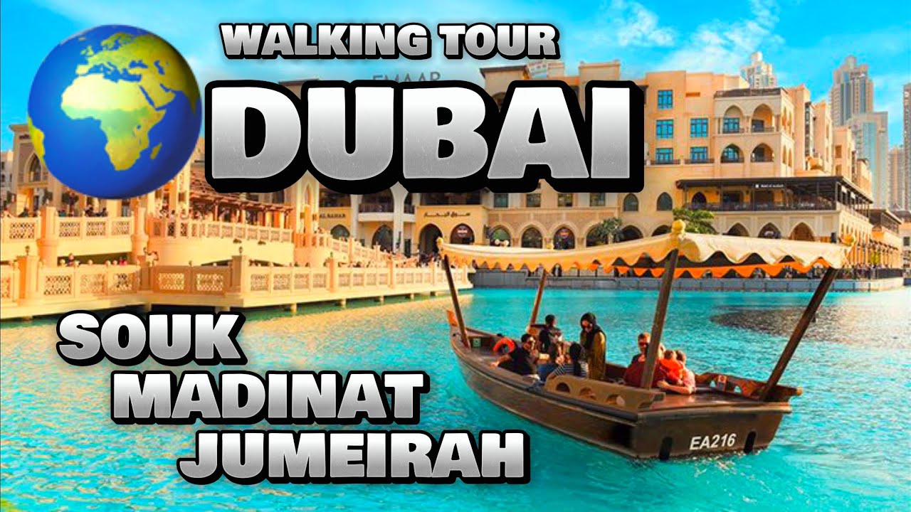 [4K] Dubai souk Madinat Jumeirah | Amazing project | Best place to visit | free entry | UAE