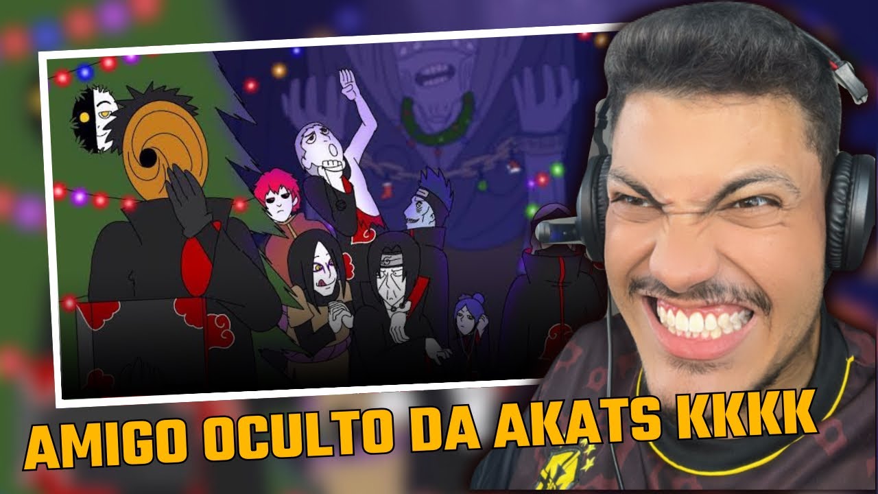 DÃOSUJO REAGE: O AMIGO OCULTO DA AKATSUKI