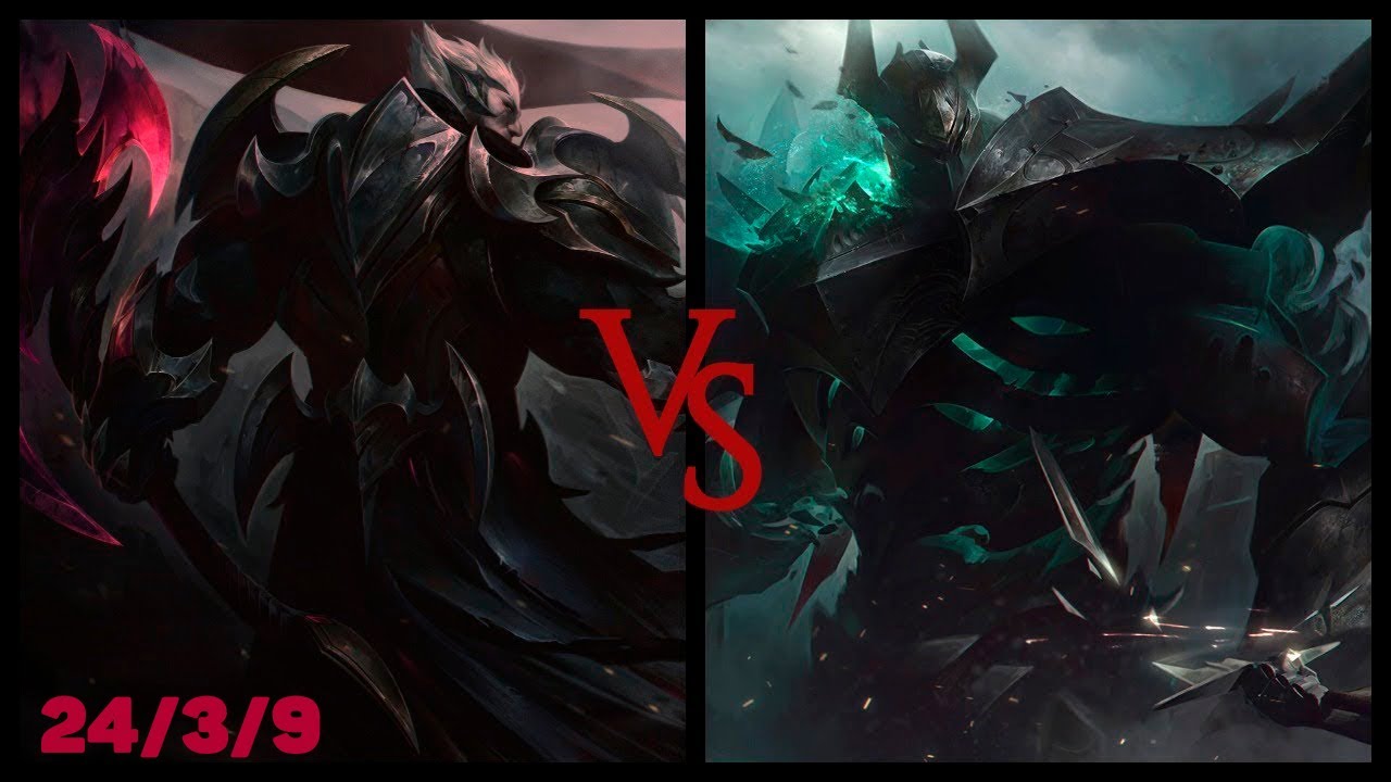 Дариус против Мордекайзера. Полная игра (League of Legends)