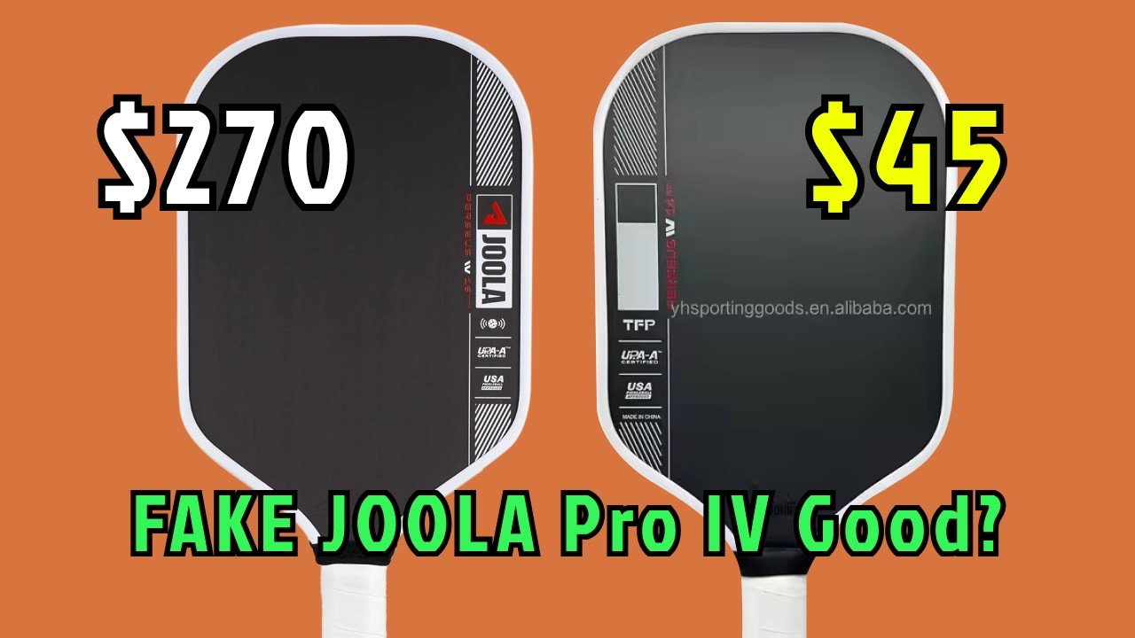 I tried the $45 Fake Joola Pro IV Paddle. Part 1.