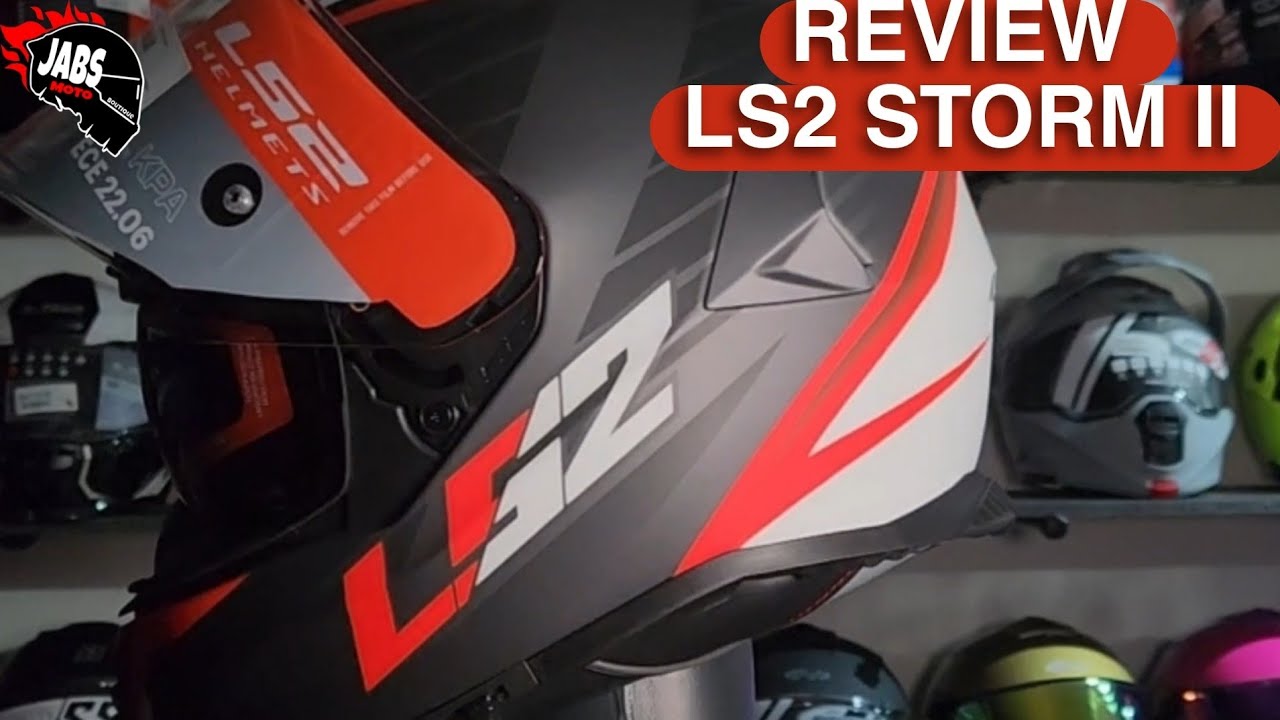 REVIEW CASCO LS2 STORM II .- JABS MOTO