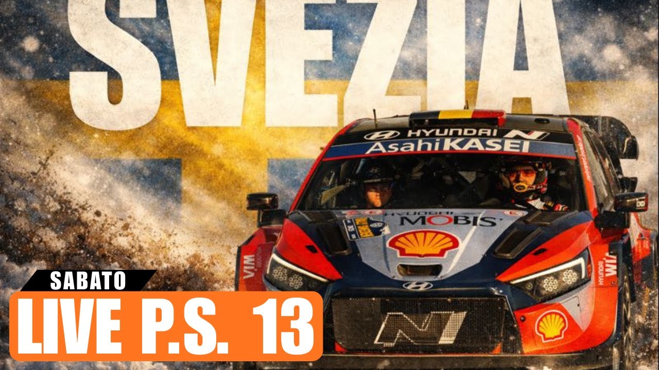 REMOTE GARAGE | Rally Live Show – SVEZIA – PS 13 LIVE