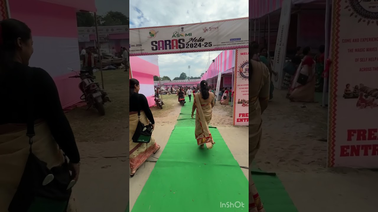 SARAS Mela 2024, Dibrugarh|| Sales of Articles of Rural Artisans||  YouTube Shorts || Shorts