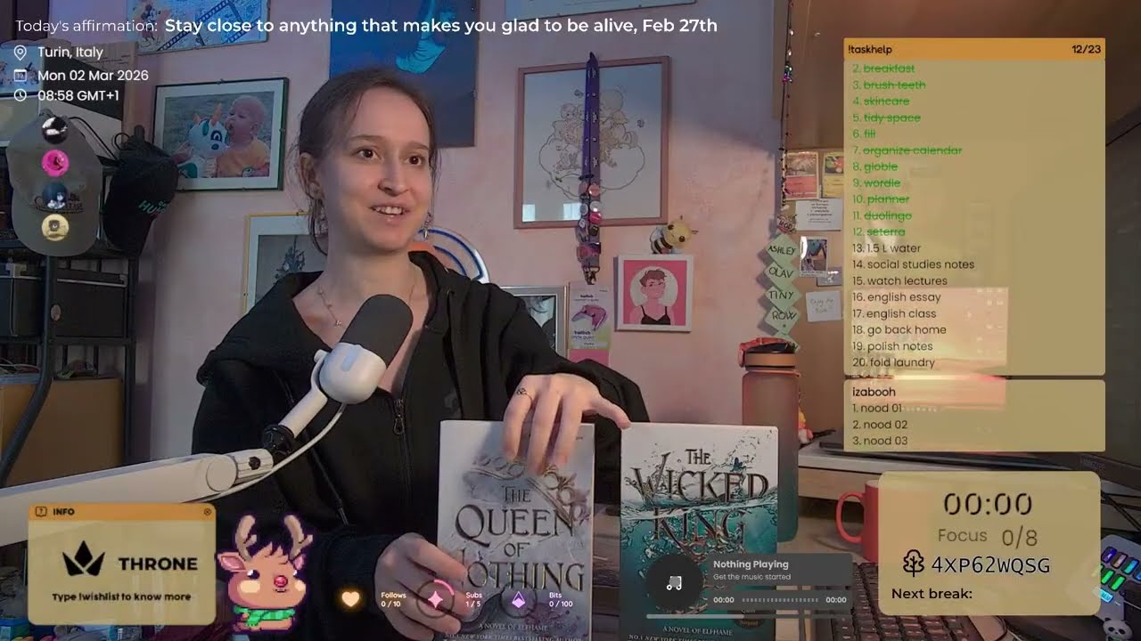 Work with me ✧ lurker friendly | 2nd March