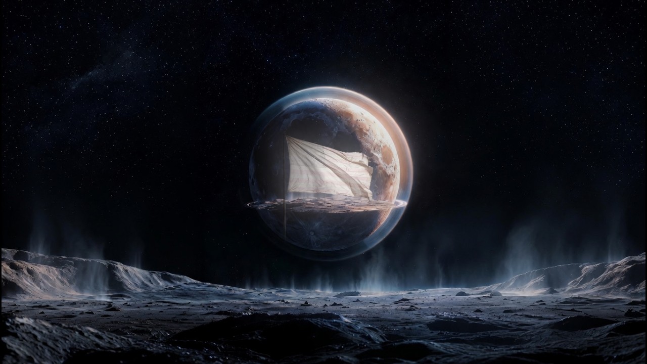 Inside the Moon: NASA CGI Journey from Orbit to Core