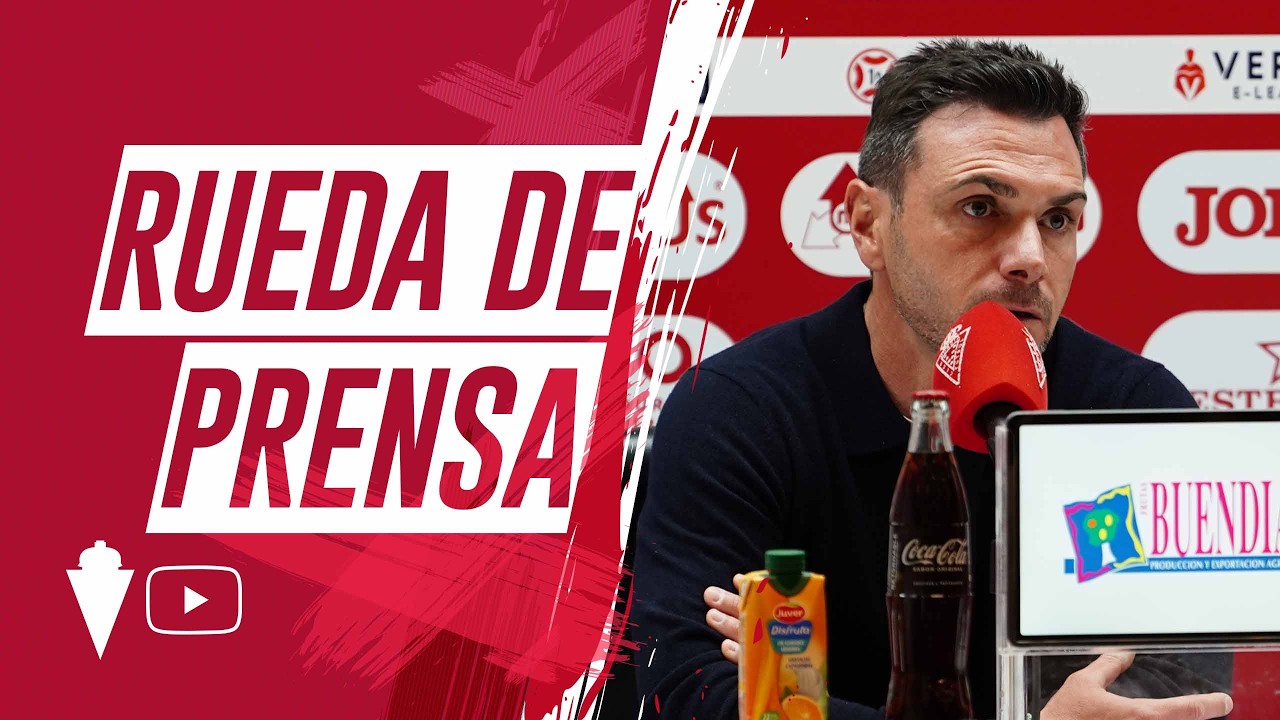 RUEDA DE PRENSA | Colunga vs FC Cartagena