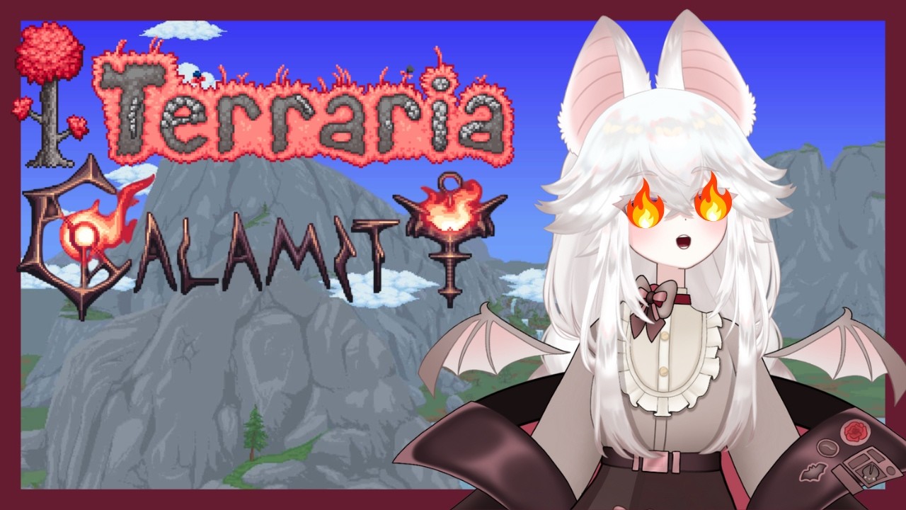 🦇🌸Part 12 || Calamity community server || Let me build my legal mushroom cave🌸🦇