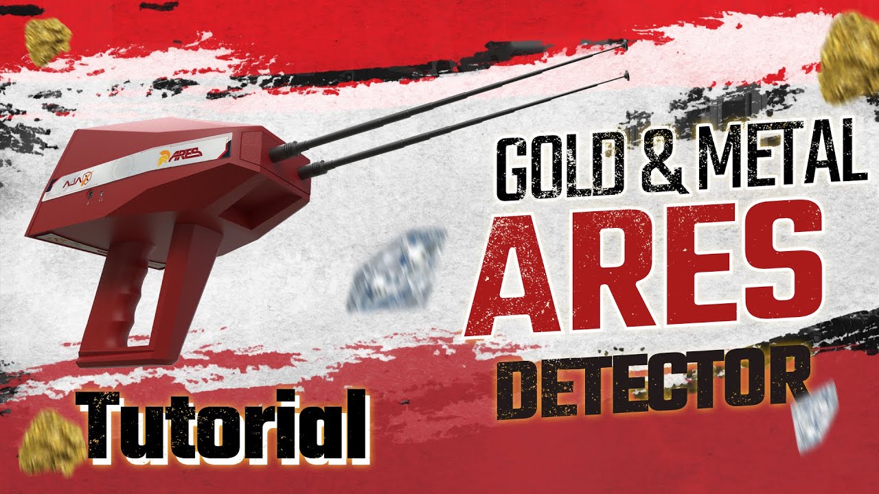 How To Use ARES Gold and Metal Detector?
