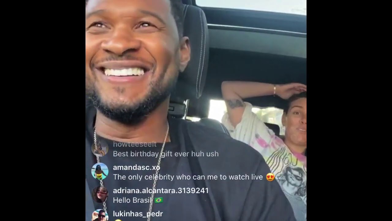 Usher IG Live 10/13/20!!