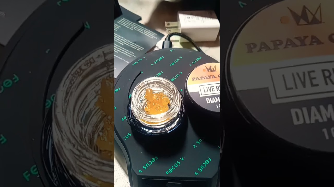 #westcoastcure papaya cake live resin diamond