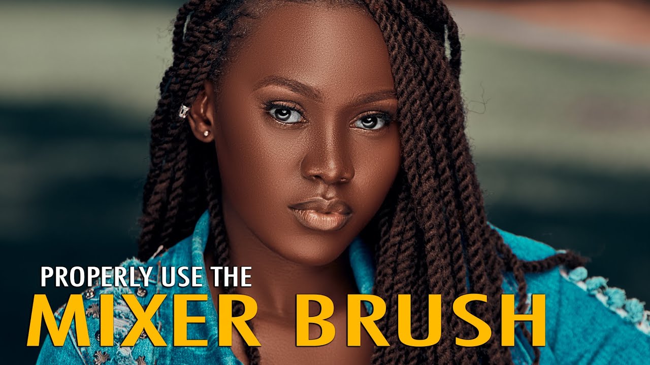 Mixer Brush Proper Use & Settings Skin Retouching In Photoshop | Better Skin Texture Results