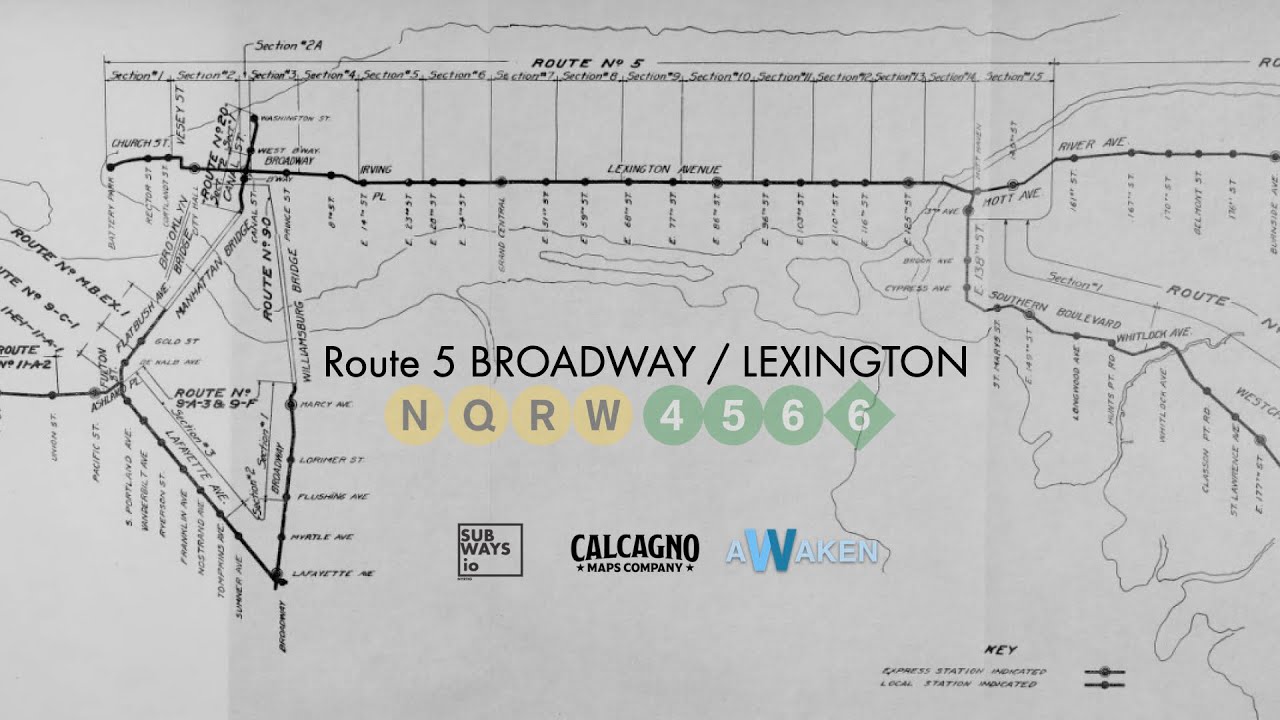 Route 5 Lexington Avenue Breakdown (Part 3) &ndash; The Line&rsquo;s Evolution
