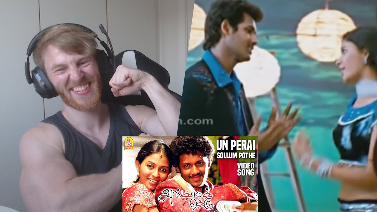 Un Perai Sollum Pothe - Video Song | Angadi Theru | G.V. Prakash • Reaction By Foreigner