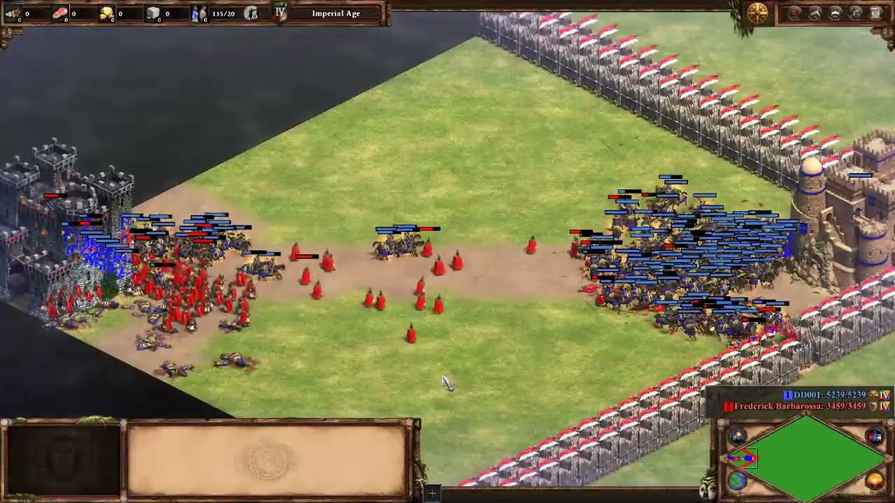 Age of Empires II: Definitive Edition - Elite Teutonic Knight Vs Sumanguru