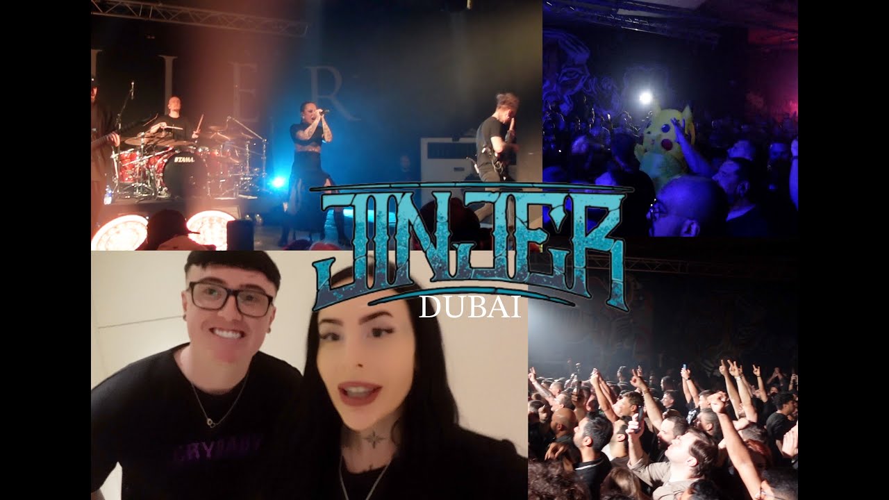JINJER IN DUBAI with support from SVENGALI