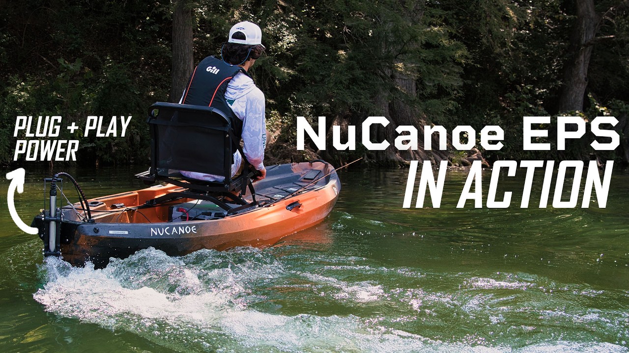 Plug & Play Kayak Motor | NuCanoe EPS in Action!