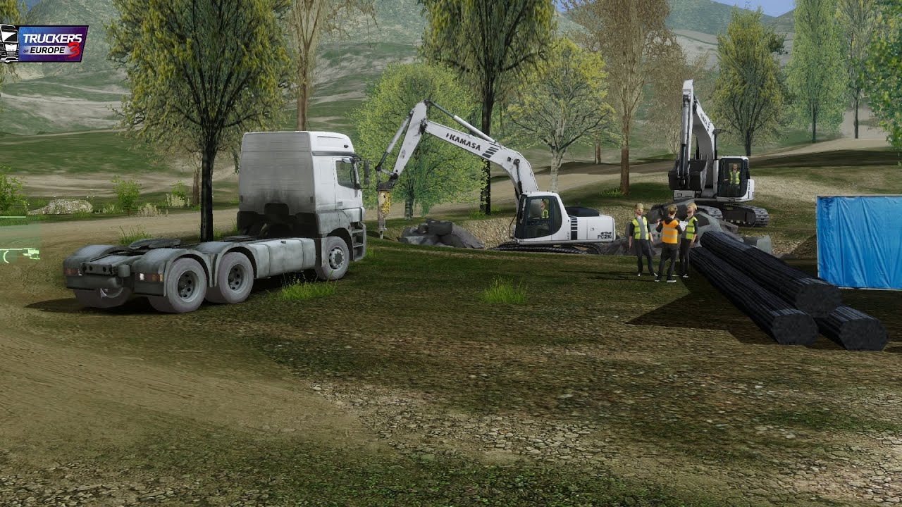 Dangerous Construction Job 😱 | Truckers of Europe 3
