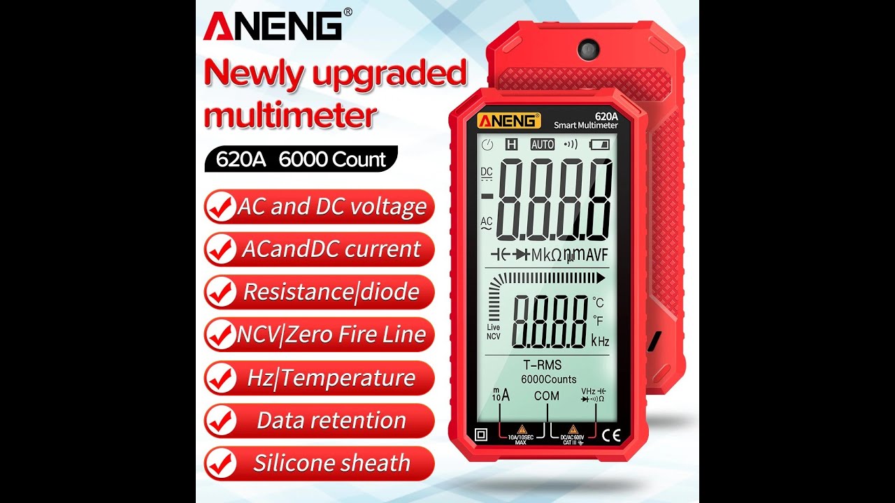 Mała prezentacja miernika ANENG 620A